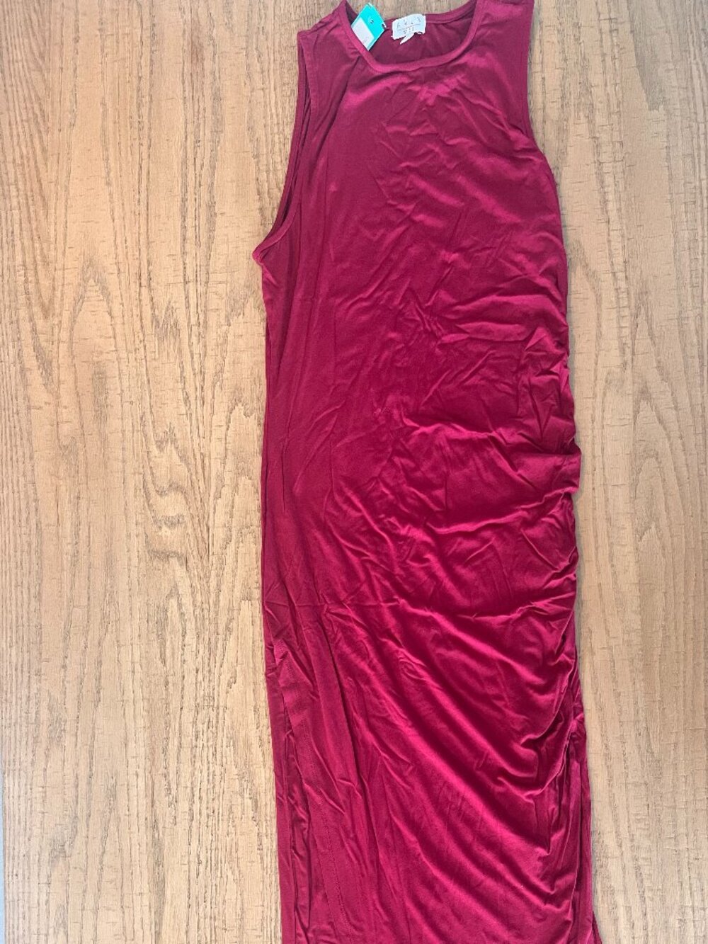 NWT AVLN Studio Issa Knit Fitted Ruched Dress